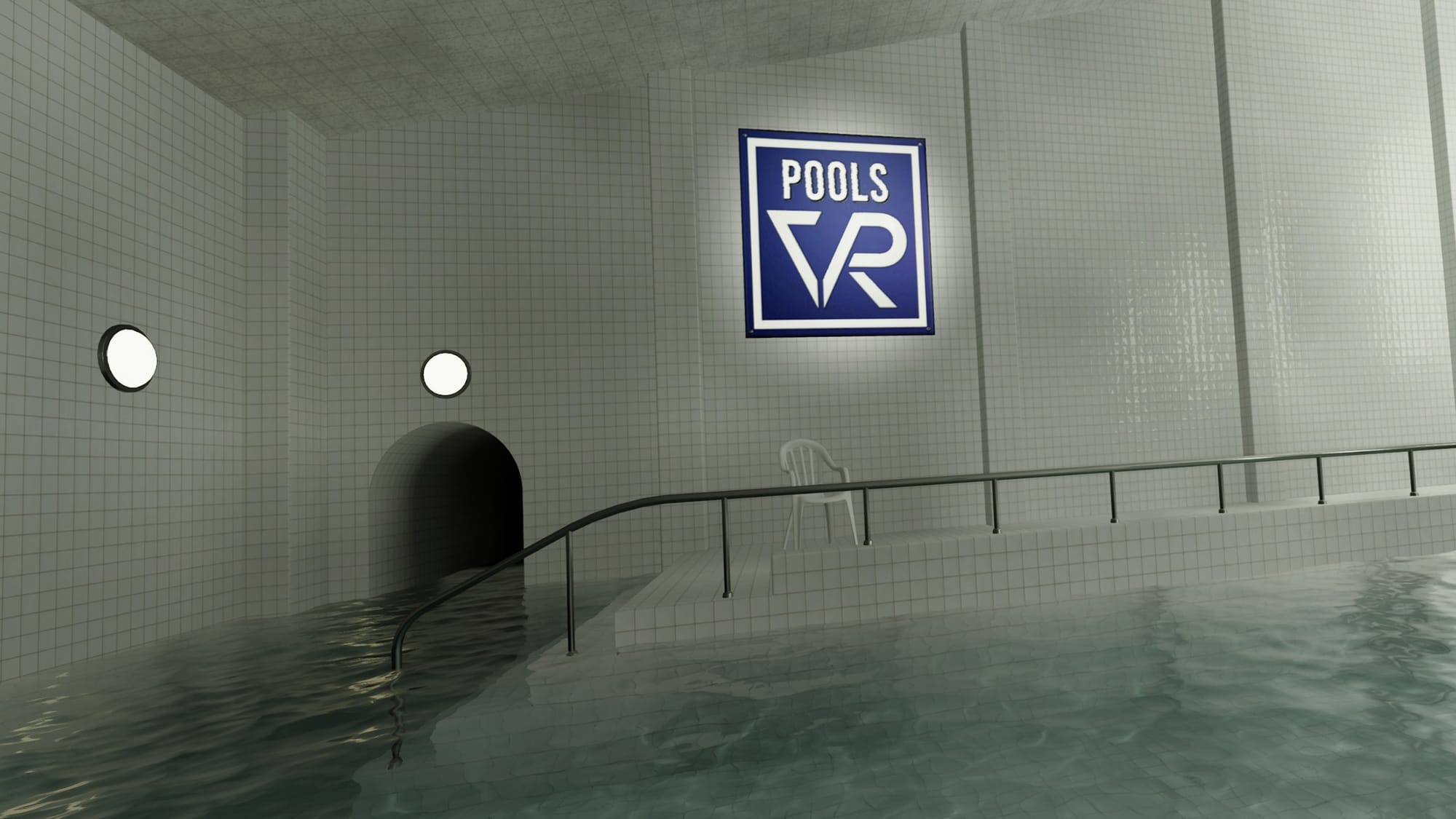 Experience part of the Backrooms universe in VR | POOLS