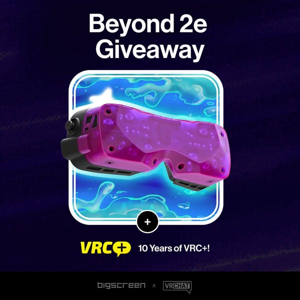 Win a Bigscreen Beyond 2e VR Headset!